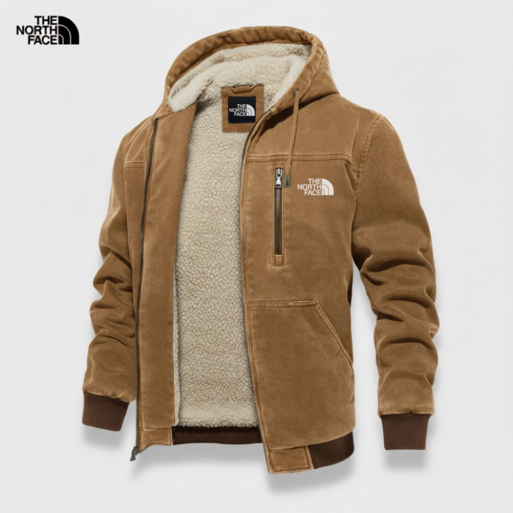 THE NORTH FACE – Jacke mit Sherpa-Futter